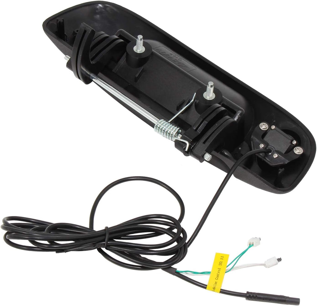 Tailgate Handle with Backup Camera Black W779