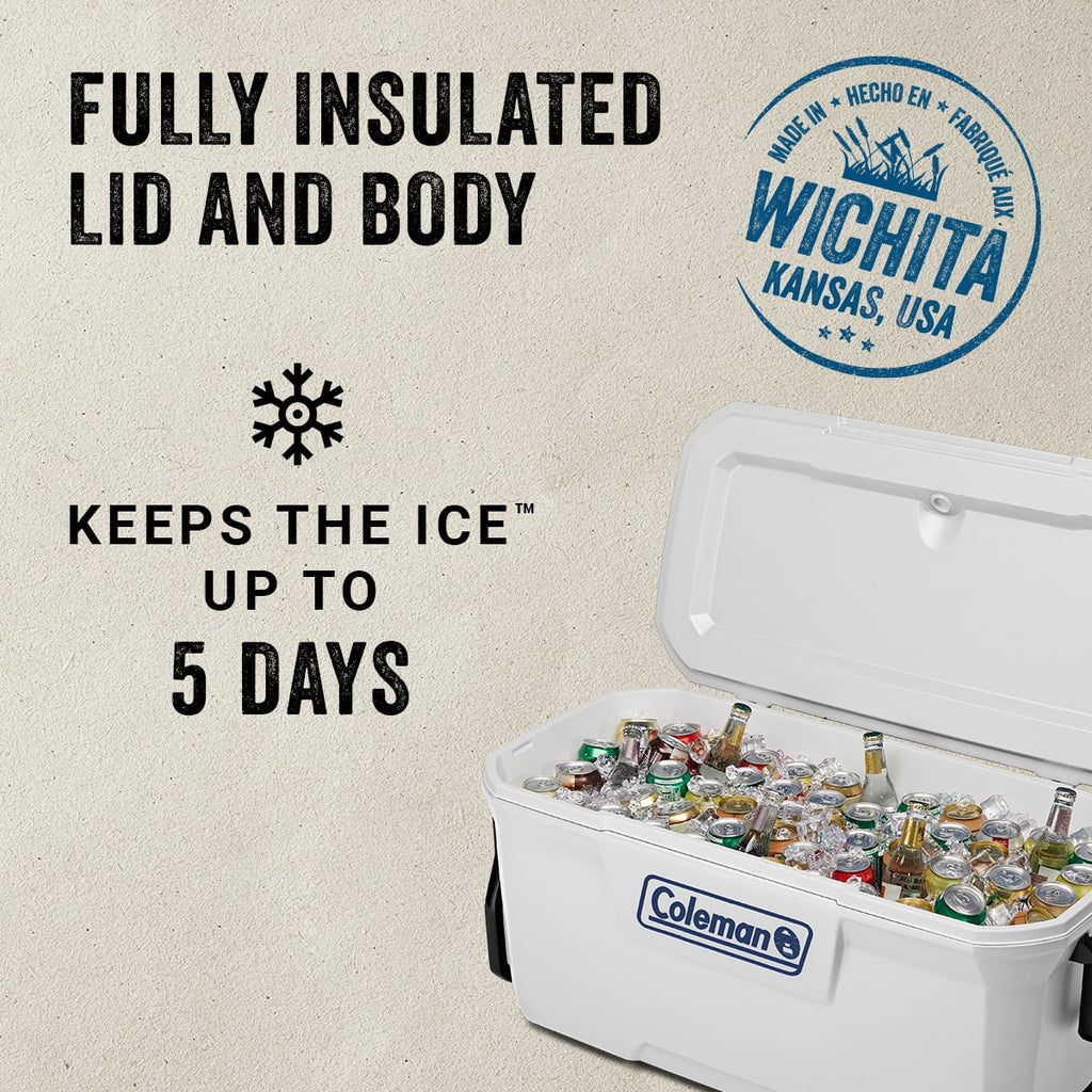 100 Quart Wheeled Cooler K1403