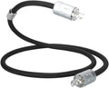 Audiophile Power Cable Copper AC Mains Cord with Rhodium Plated Connector N6834