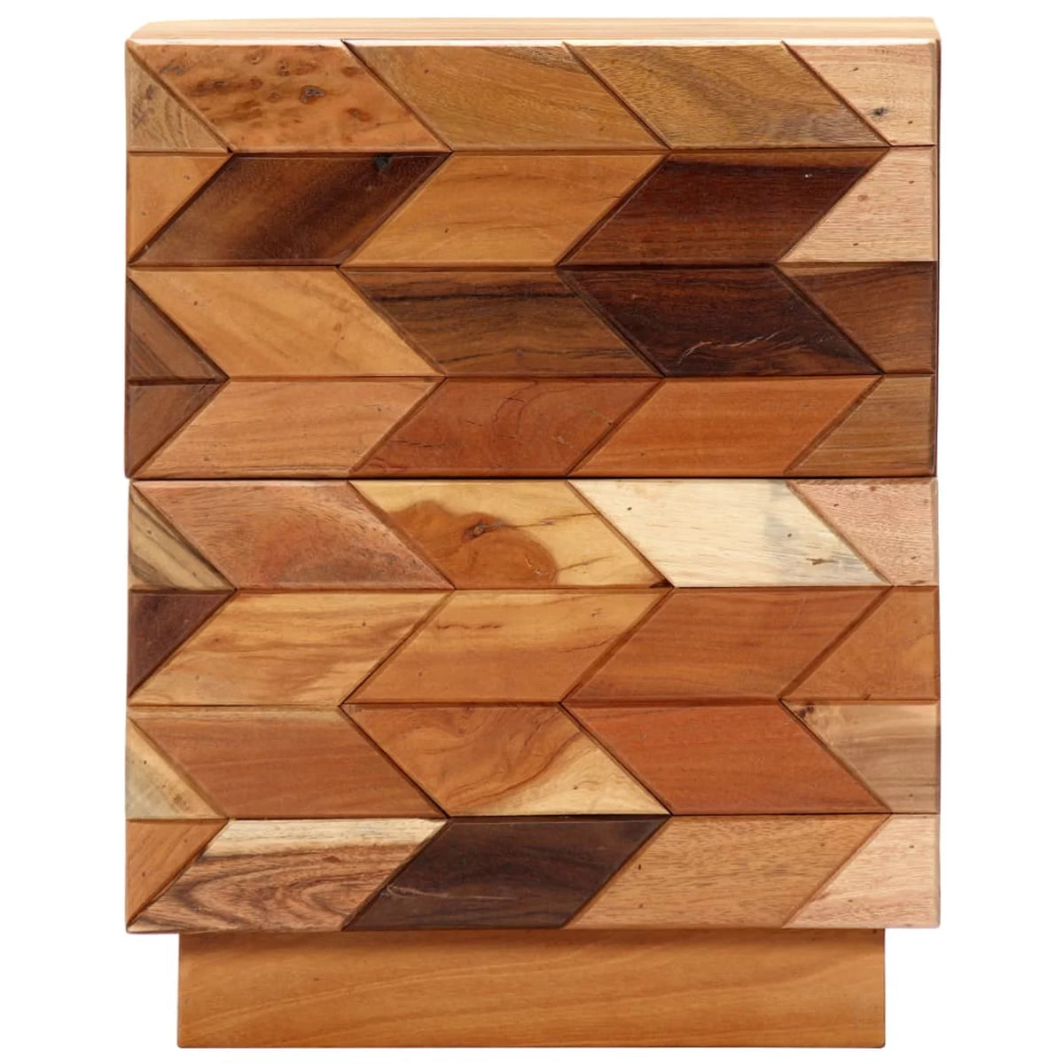 Bedside Cabinet Solid Reclaimed Wood F6538