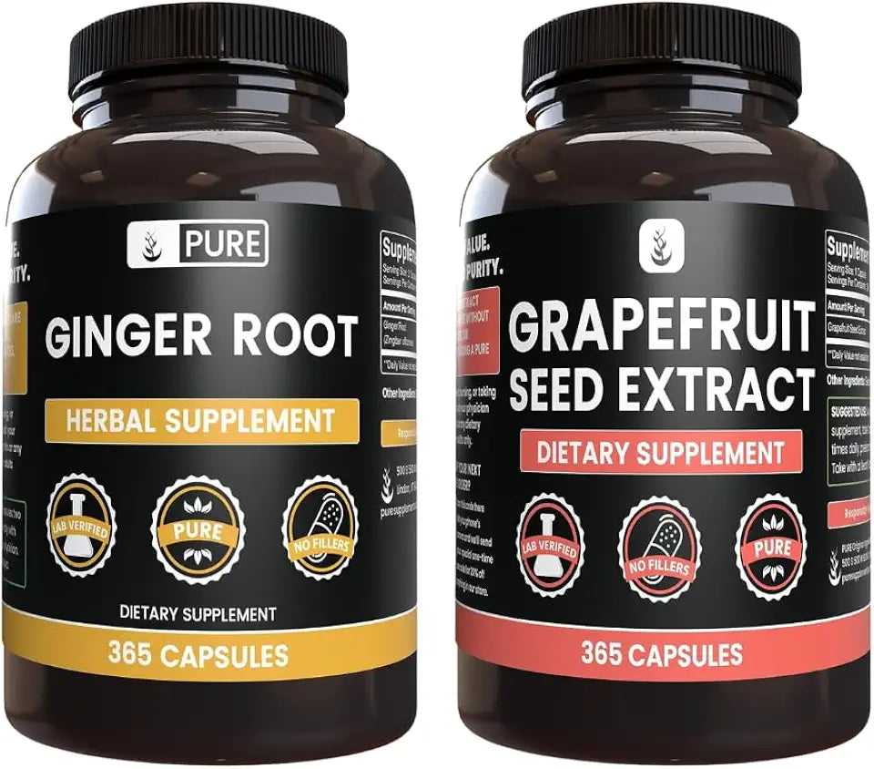 Ginger Root & Grapefruit Seed Capsules I132752