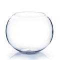 Clear Glass Bubble Bowl Vase S50267