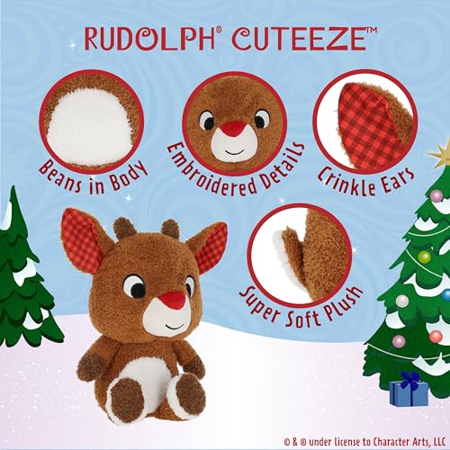 12" Christmas Stuffed Animal Plush Toy L201