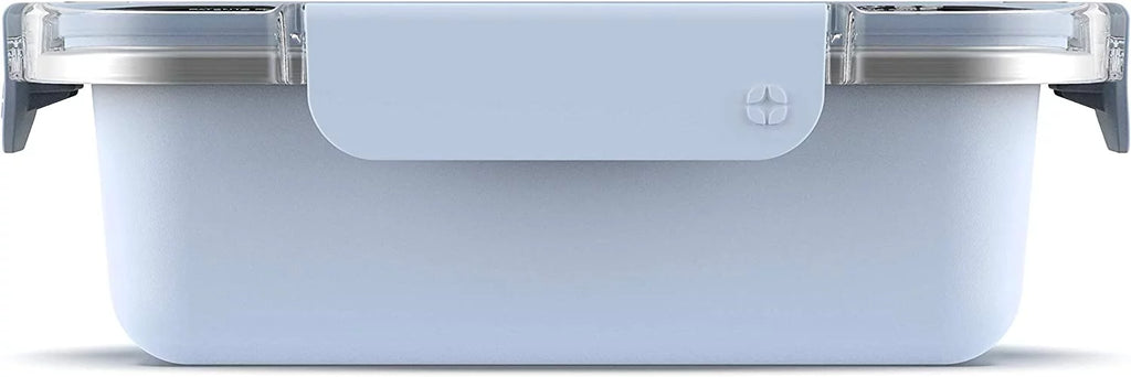Stainless Steel Rectangle Food Storage Container with Leak-Proof Lids, 4 Cup G733642