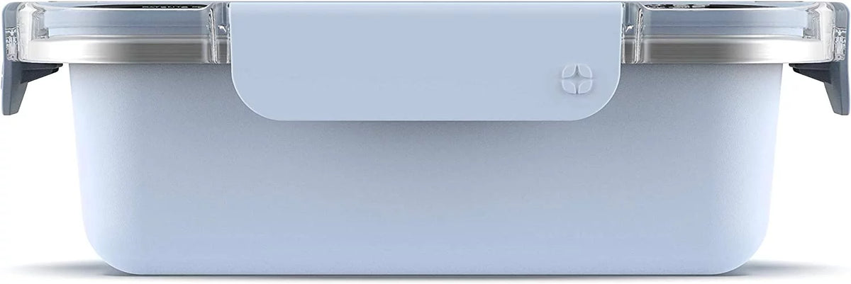 Stainless Steel Rectangle Food Storage Container with Leak-Proof Lids, 4 Cup G733642