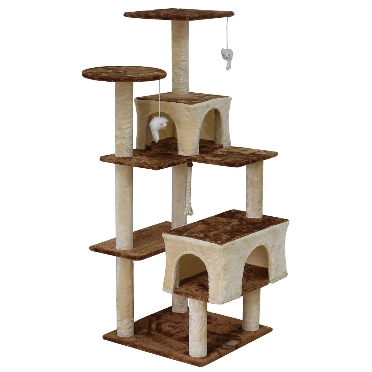Kitten Cat Tree Condo with Scratching Board L2302