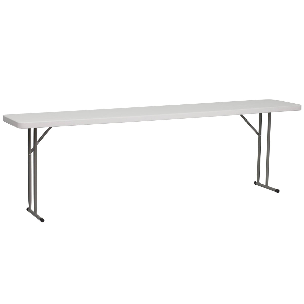 Granite White Plastic Folding Training Table P920
