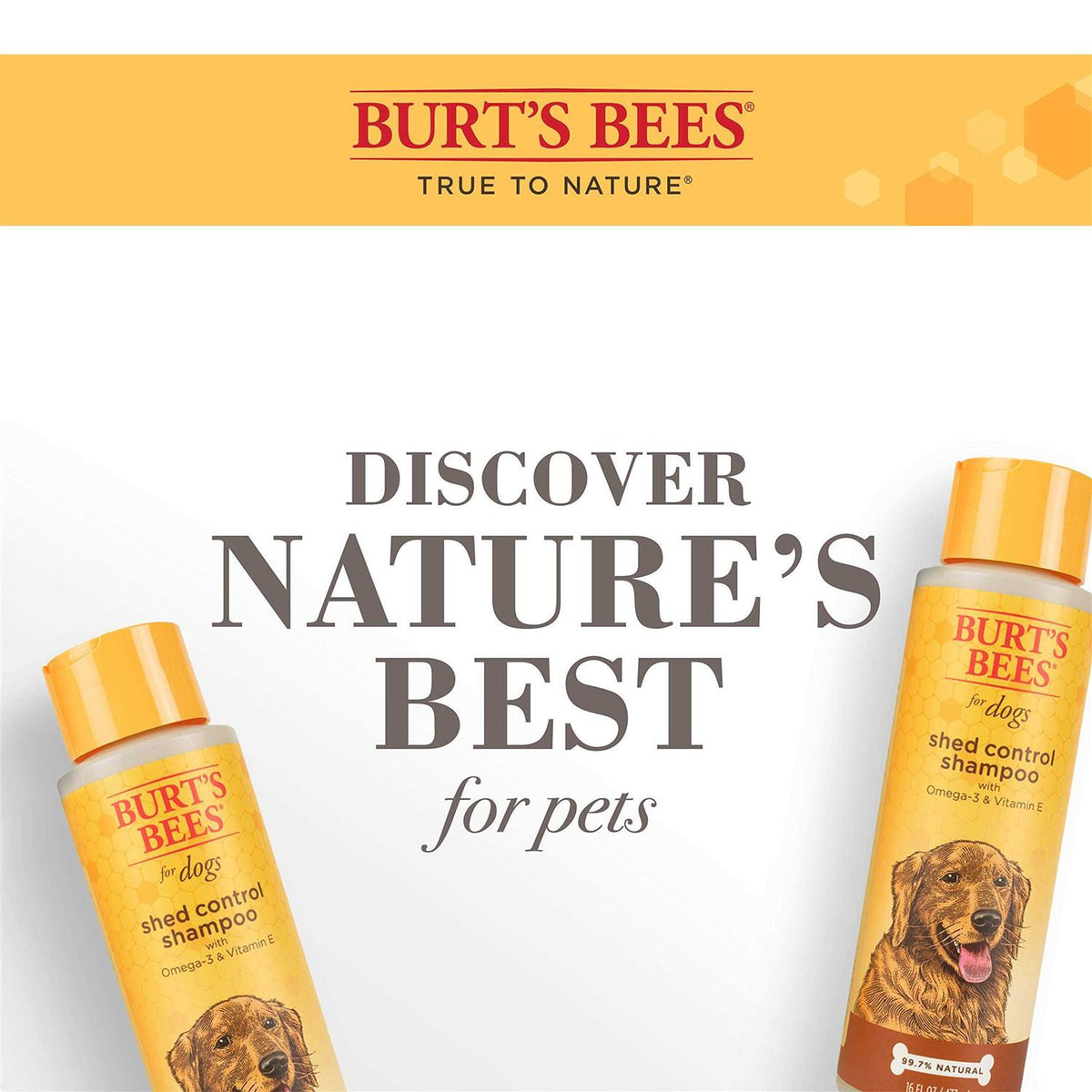 Shed Control Shampoo for Dogs with Omega-3 I432836
