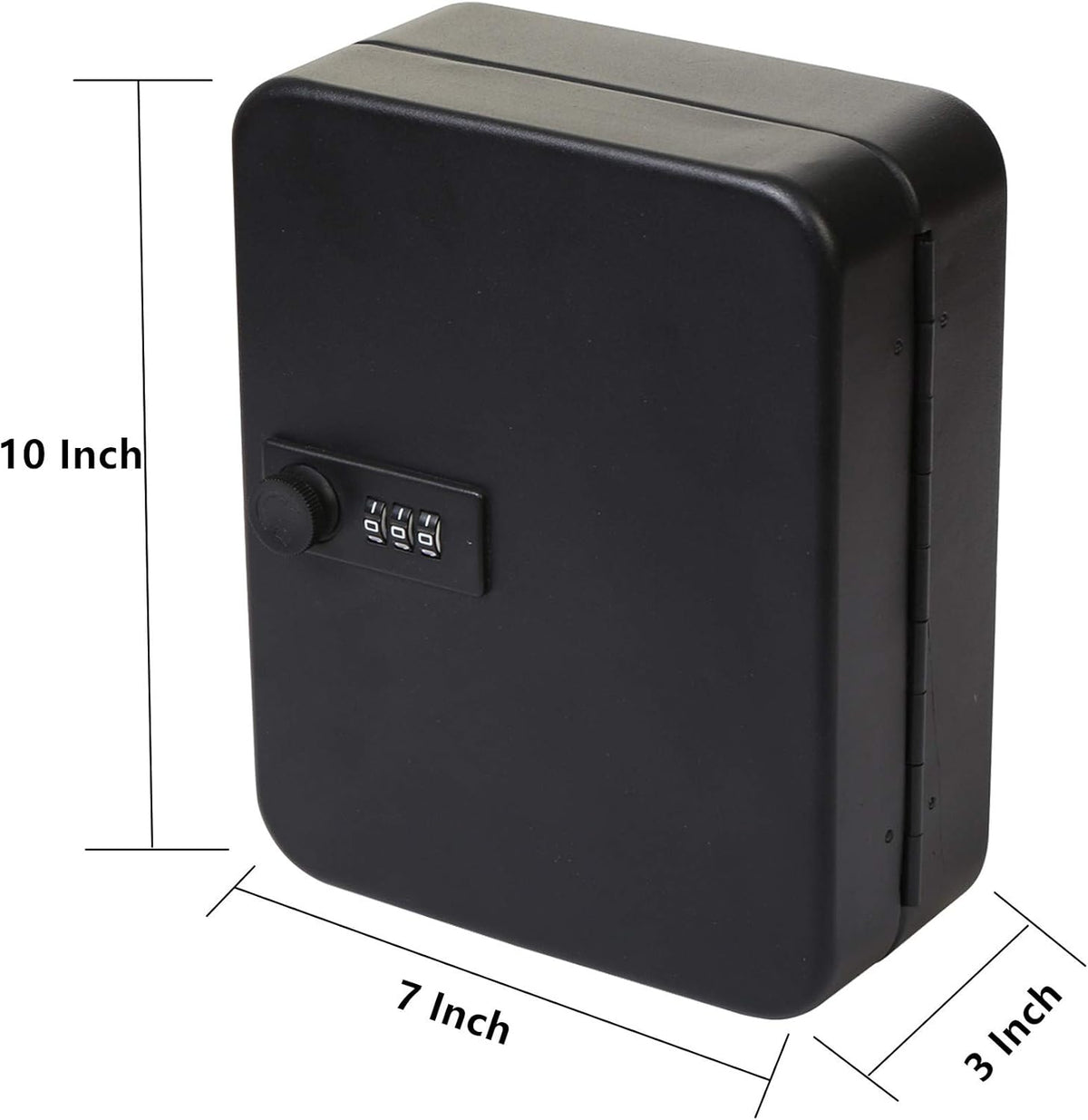 Steel Key Cabinet with Combination Lock, Holds 24 Keys S8351