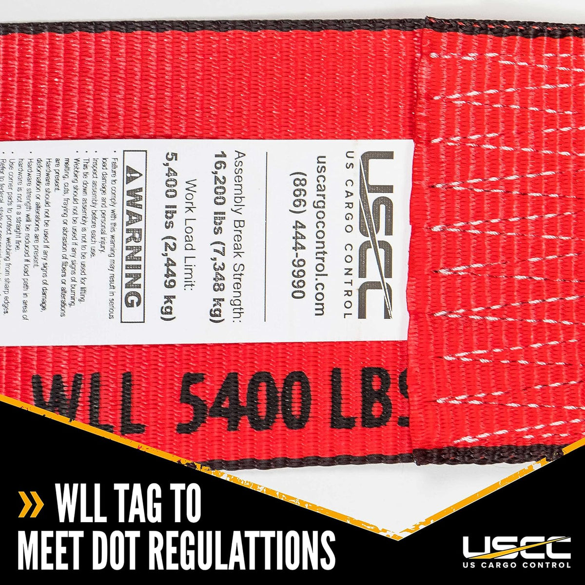 4 Inch x 30 Foot Red Winch Straps with Flat Hook 10 Pack N8974