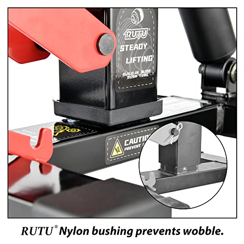 Heavy-Duty Steel Motorcycle Lift Stand 1000Lbs Capacity E8220