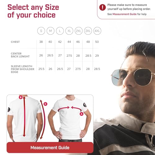 Mesh Motorcycle Jacket with Armor A85077