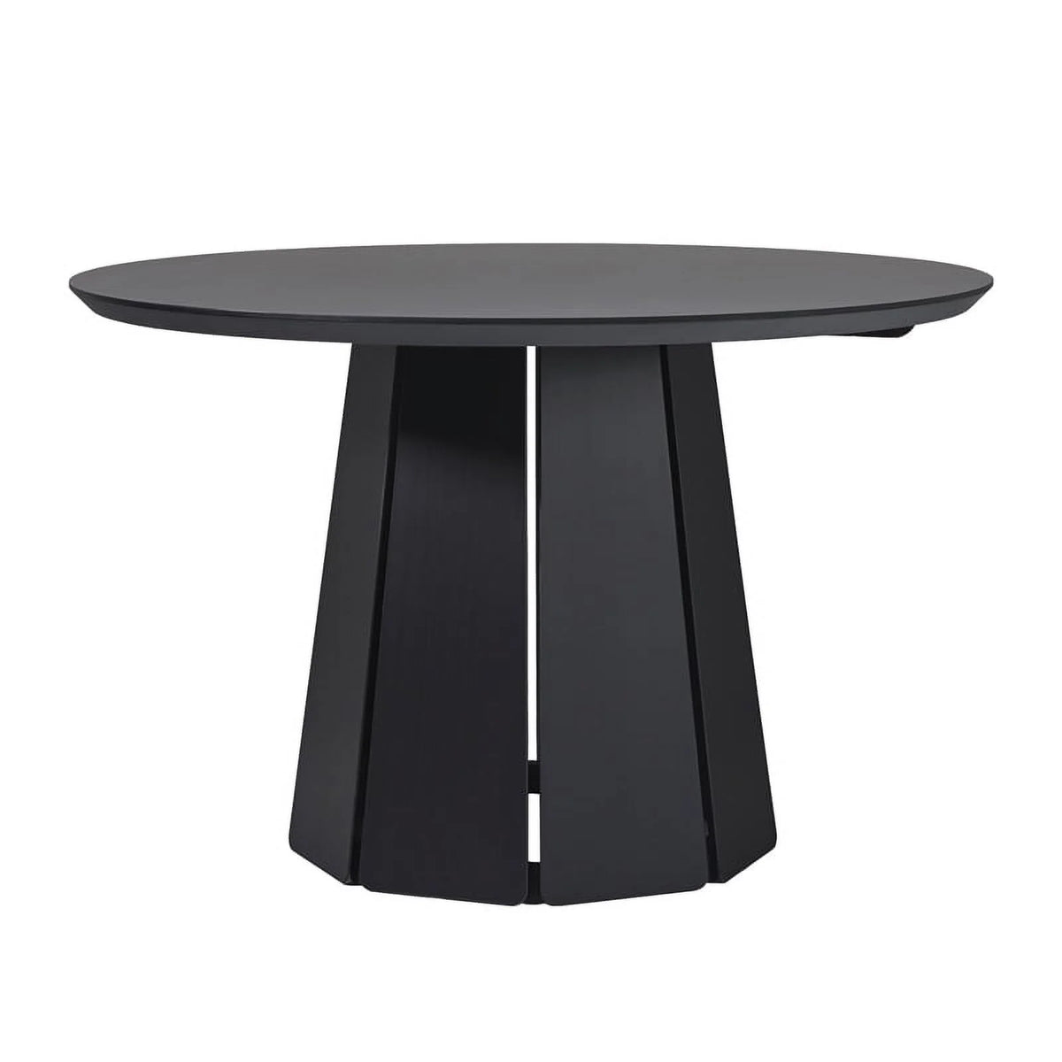 Black Round Pedestal Dining Table E41468