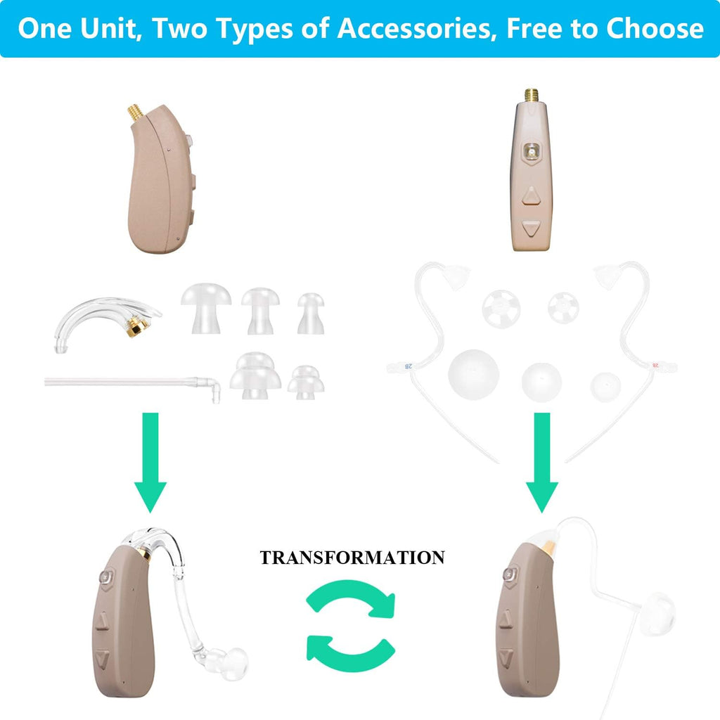 Rechargeable Hearing Amplifier with 4 Channels C477402