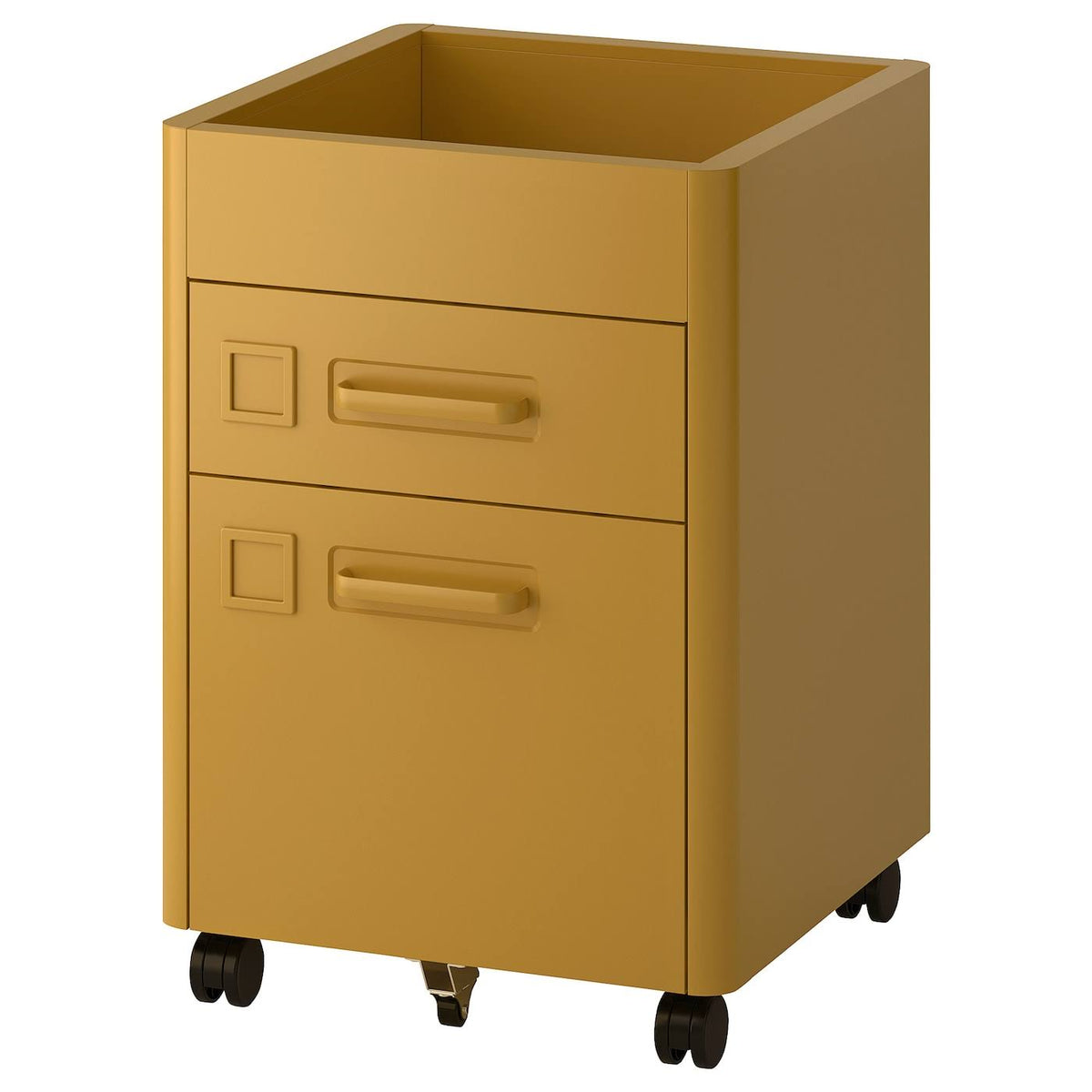 Golden Brown Drawer Unit on Casters P159966