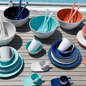 Salad Bowl & Cutlery J7653