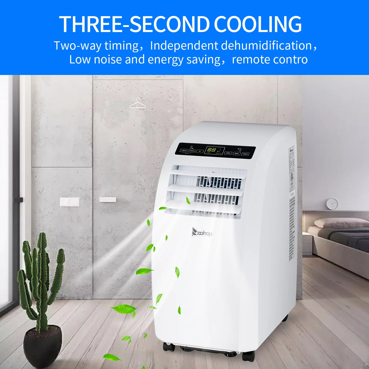 White Portable Air Conditioner E295