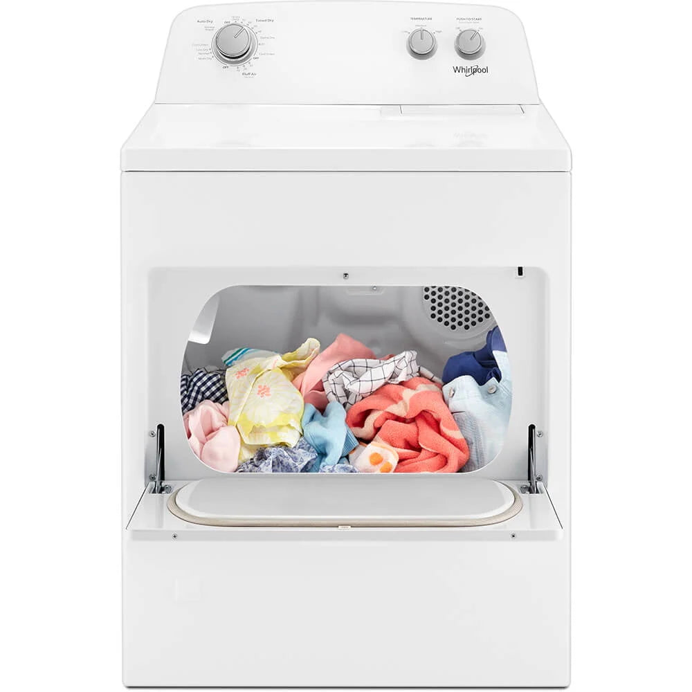 White 7.0 Cu. ft. Auto Dry Gas Dryer I9851