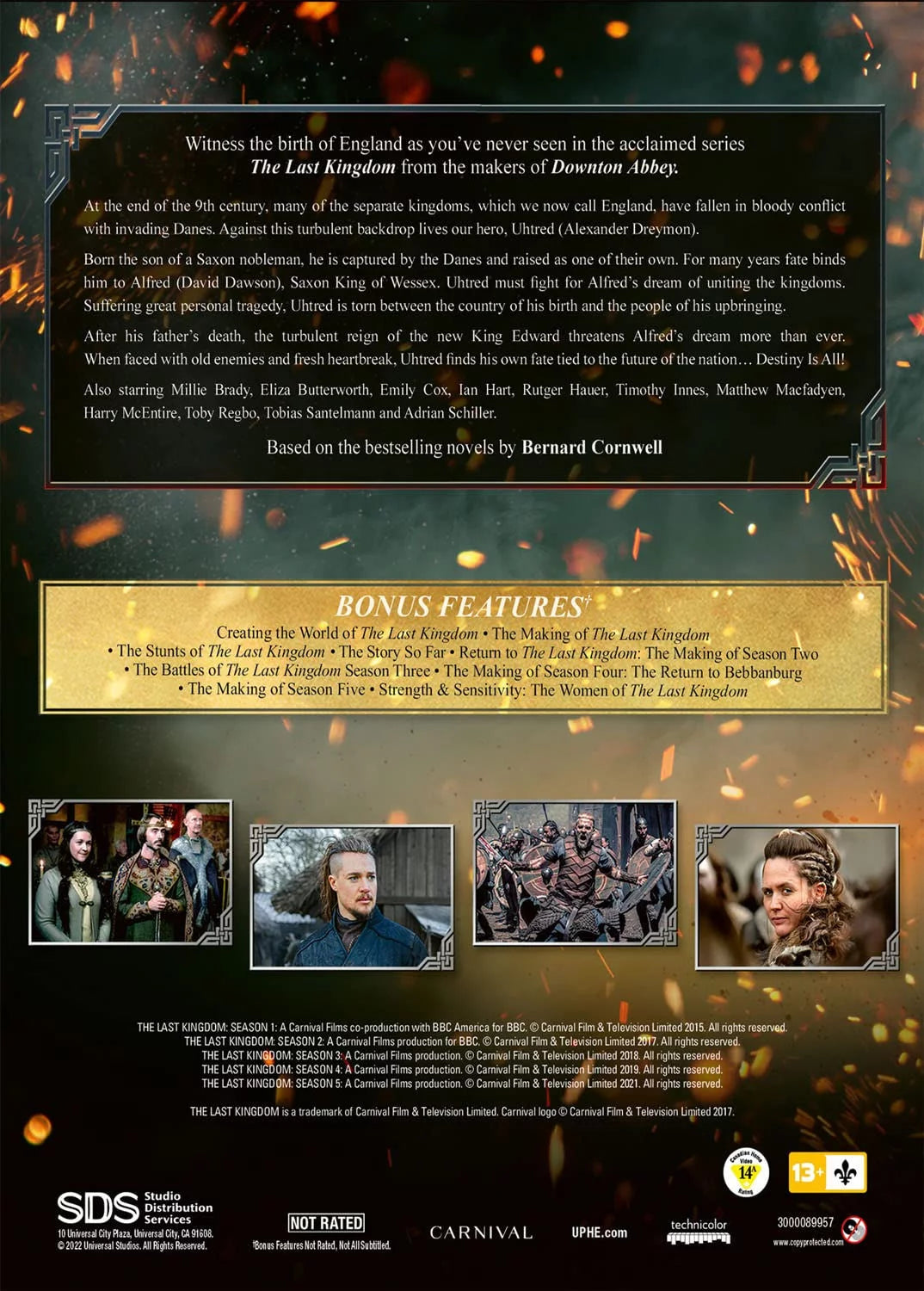 The Last Kingdom: The Complete Series (Blu-ray) W395079