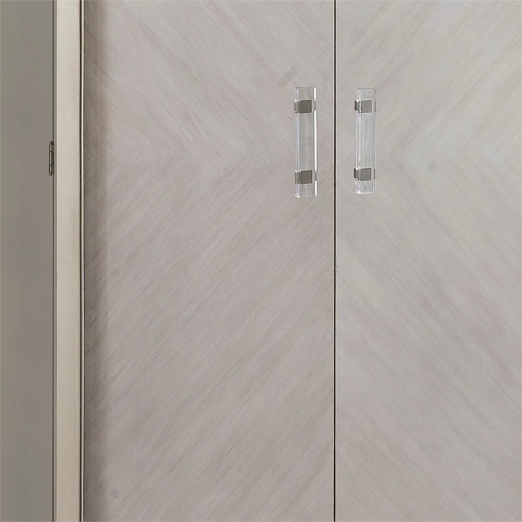 Solid Wood Storage Armoire Cabinet R2104