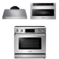 36 Electric Range, Range Hood, Microwave S7782