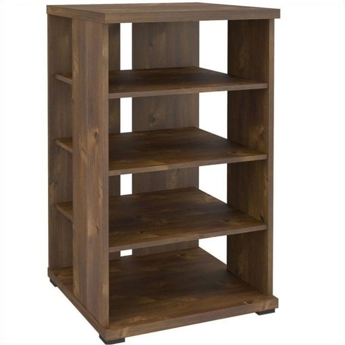 32" Tall 4 Shelf Audio Video Media Tower Stand I360044