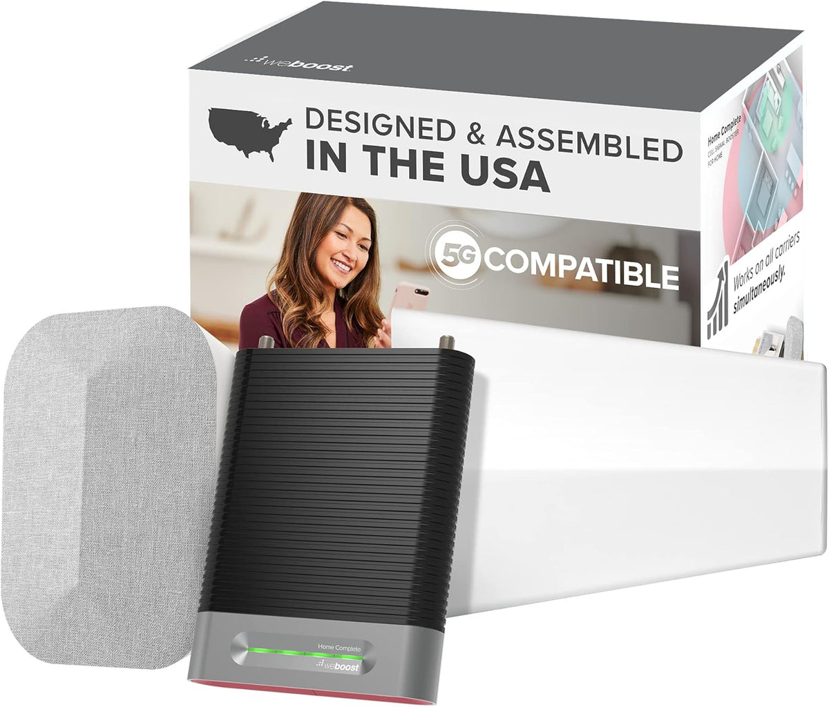 Multi-Carrier Cell Phone Signal Booster for 5G & 4G LTE V1201