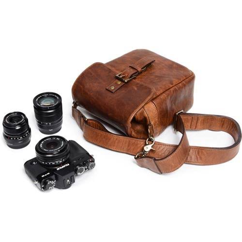 Leather Camera Bag A676505