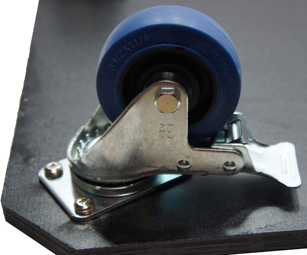 Gear Transport Plate with 3.5 Wheels & Brakes U5273