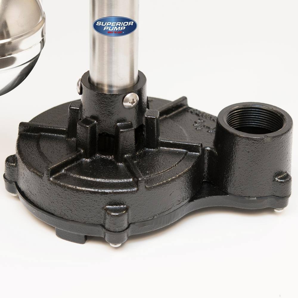 1/3 HP Cast Iron Pedestal Sump Pump N66852