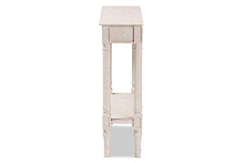 Whitewash Console Table X566036