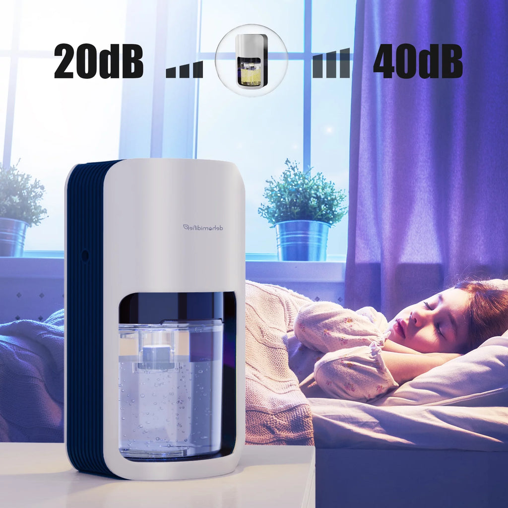 1200ml Ultra Quiet Dehumidifier with Automatic Defrosting E39385