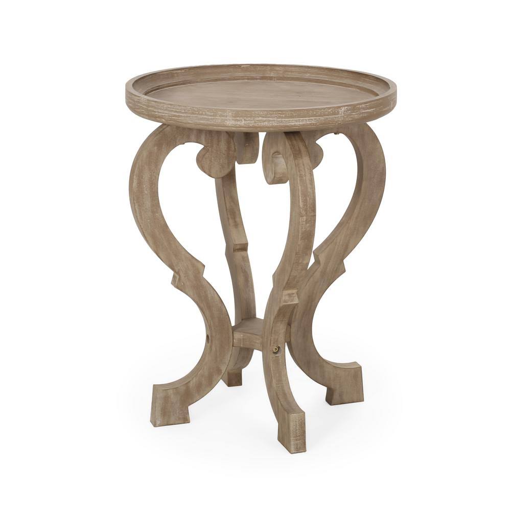 Faux Wood Accent Table S585222