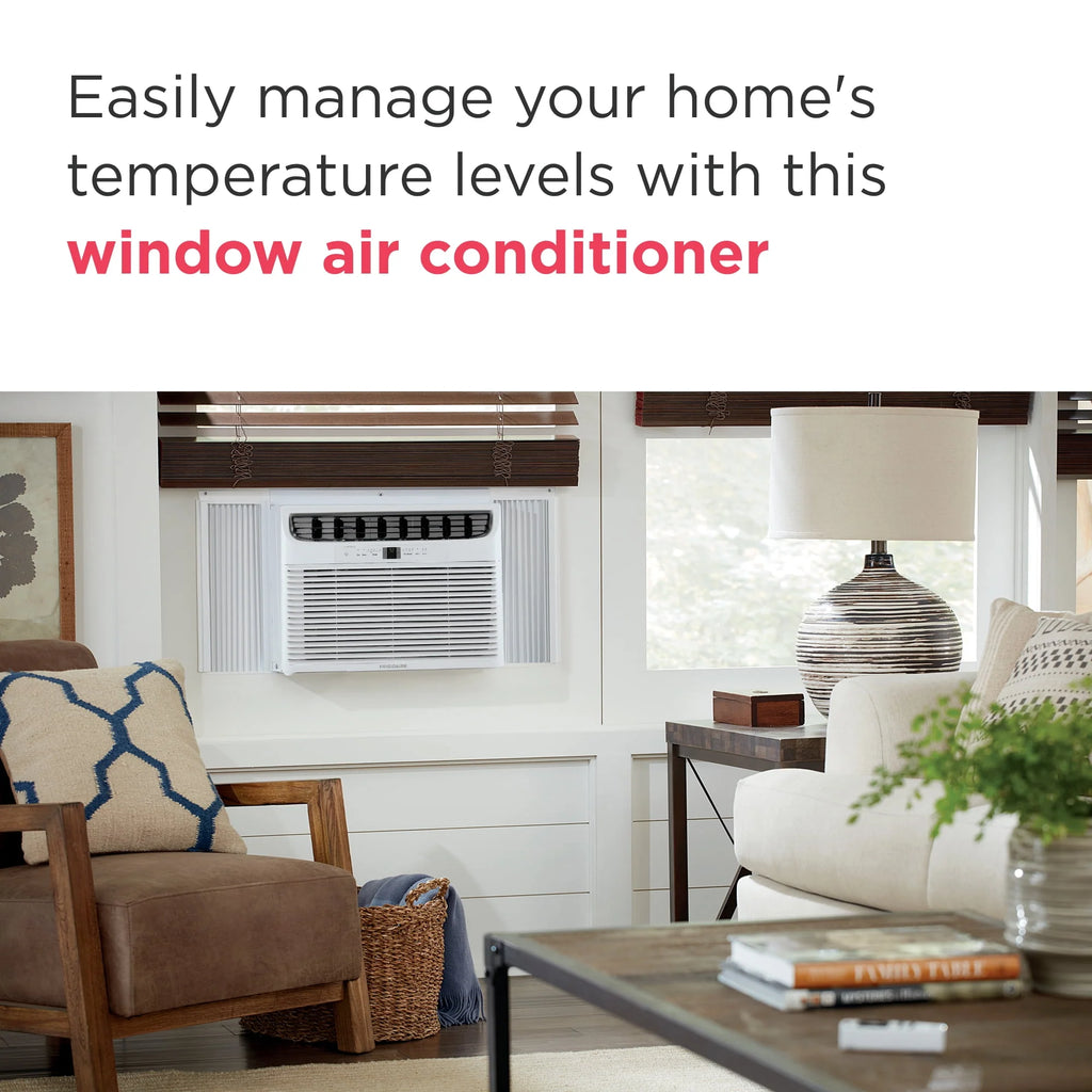 18,000 BTU Window Air Conditioner with Supplemental Heat D252