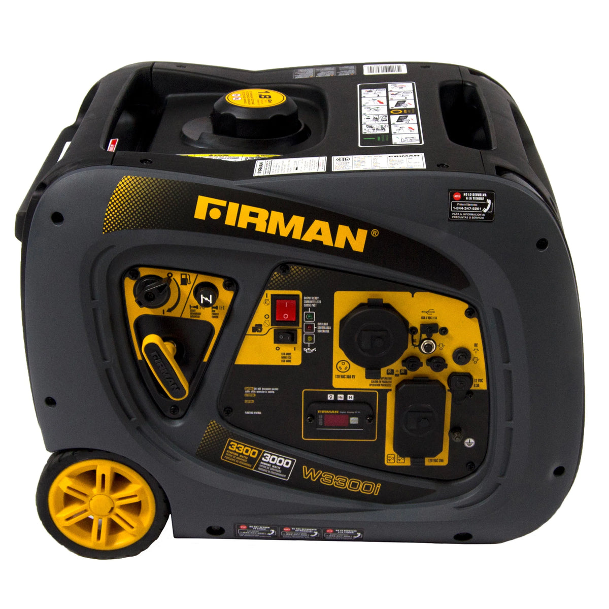 3300/3000 Watt Gas Recoil Start Inverter Generator P702799