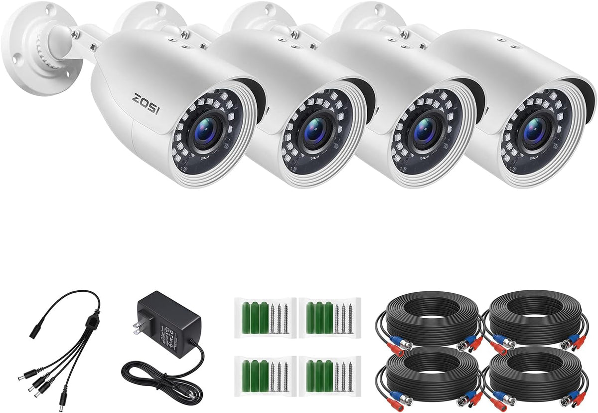 1080p 16 Channel Security Camera System with 2TB Hard Drive and 16 x 2MP Weatherproof Bullet Dome Camera S925310