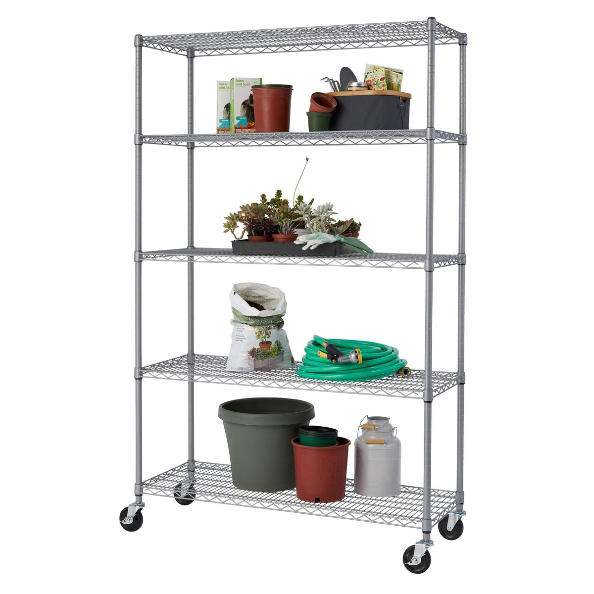 5-Tier Outdoor Shelving Rack J2753
