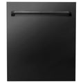 24 in. Top Control Dishwasher in Black Stainless Steel K333642