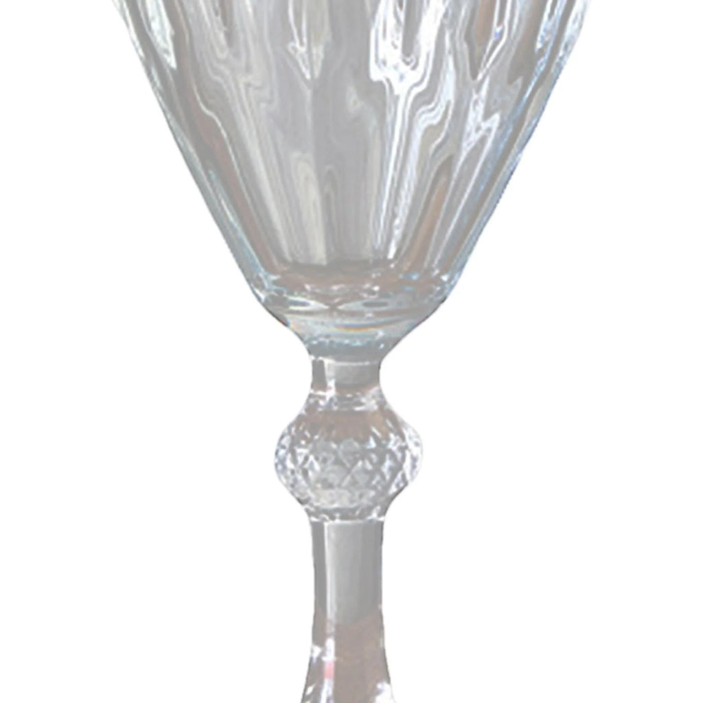 Red Glass Champagne Glasses 245ml Z2004