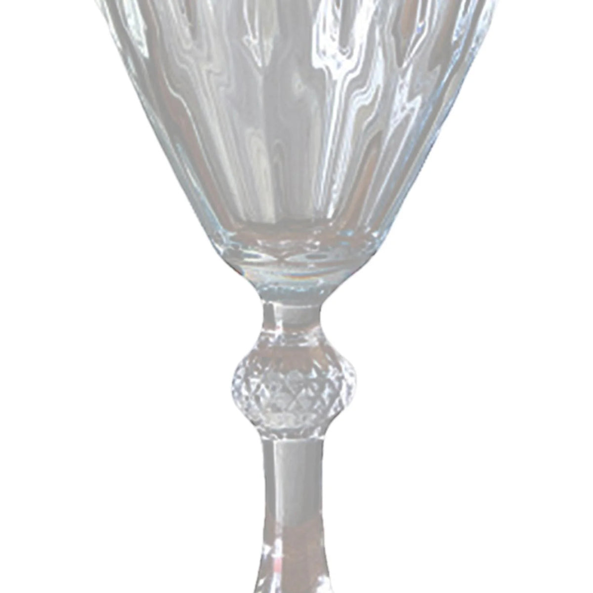 Red Glass Champagne Glasses 245ml Z2004