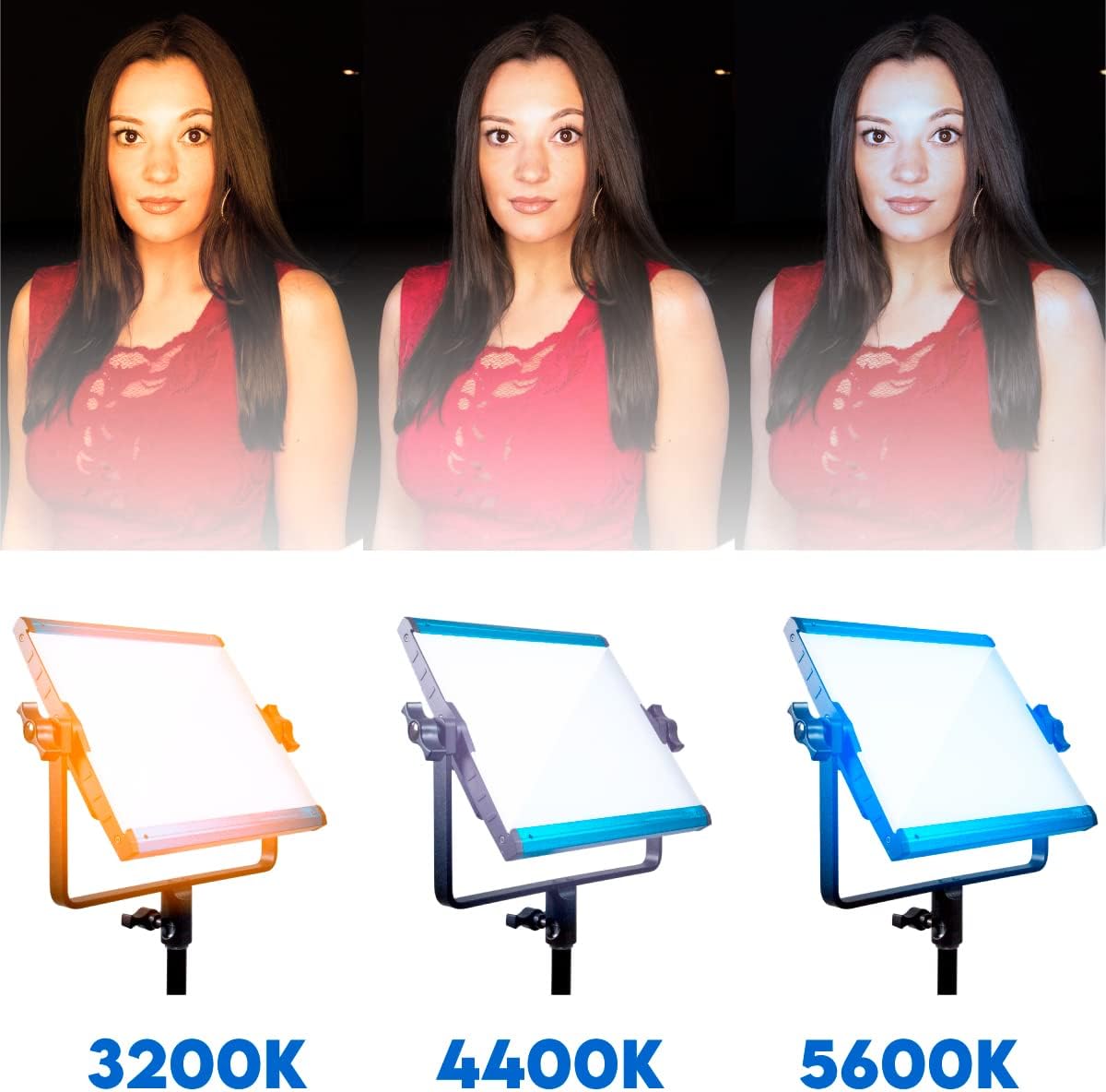 Bi-Color 3200K - 5600K LED Video Light U283914