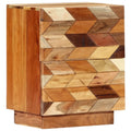 Bedside Cabinet Solid Reclaimed Wood F6538