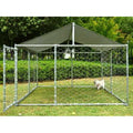Outdoor Large Dog Kennel With Canopy N816