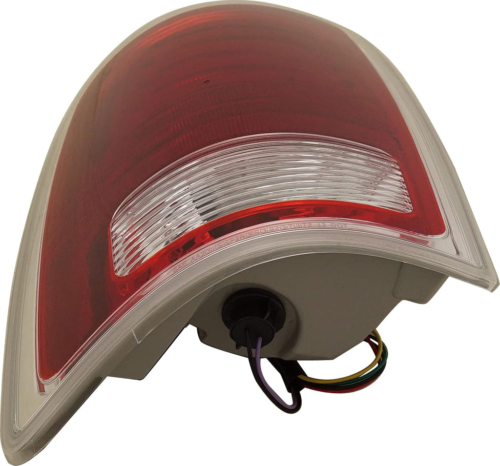 Clear & Red Lens Tail Light Driver Side O7922