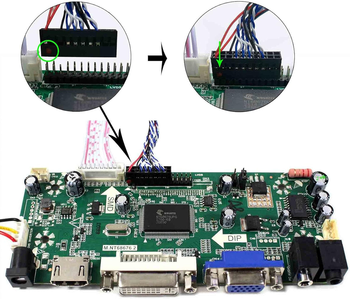 14.9 in 1280X390 LCD Screen with LCD Controller Board S11387