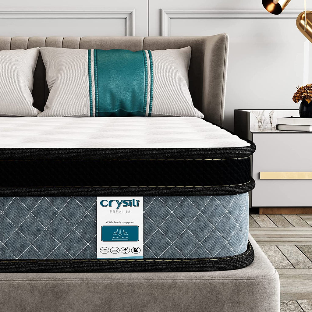 King Size Memory Foam Innerspring Hybrid Mattress U82285