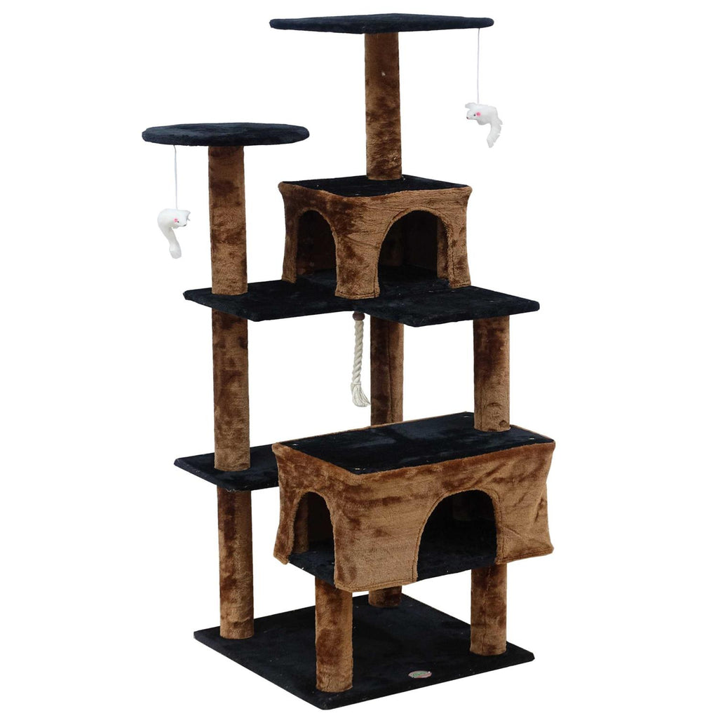 Kitten Cat Tree Condo with Scratching Board L2302