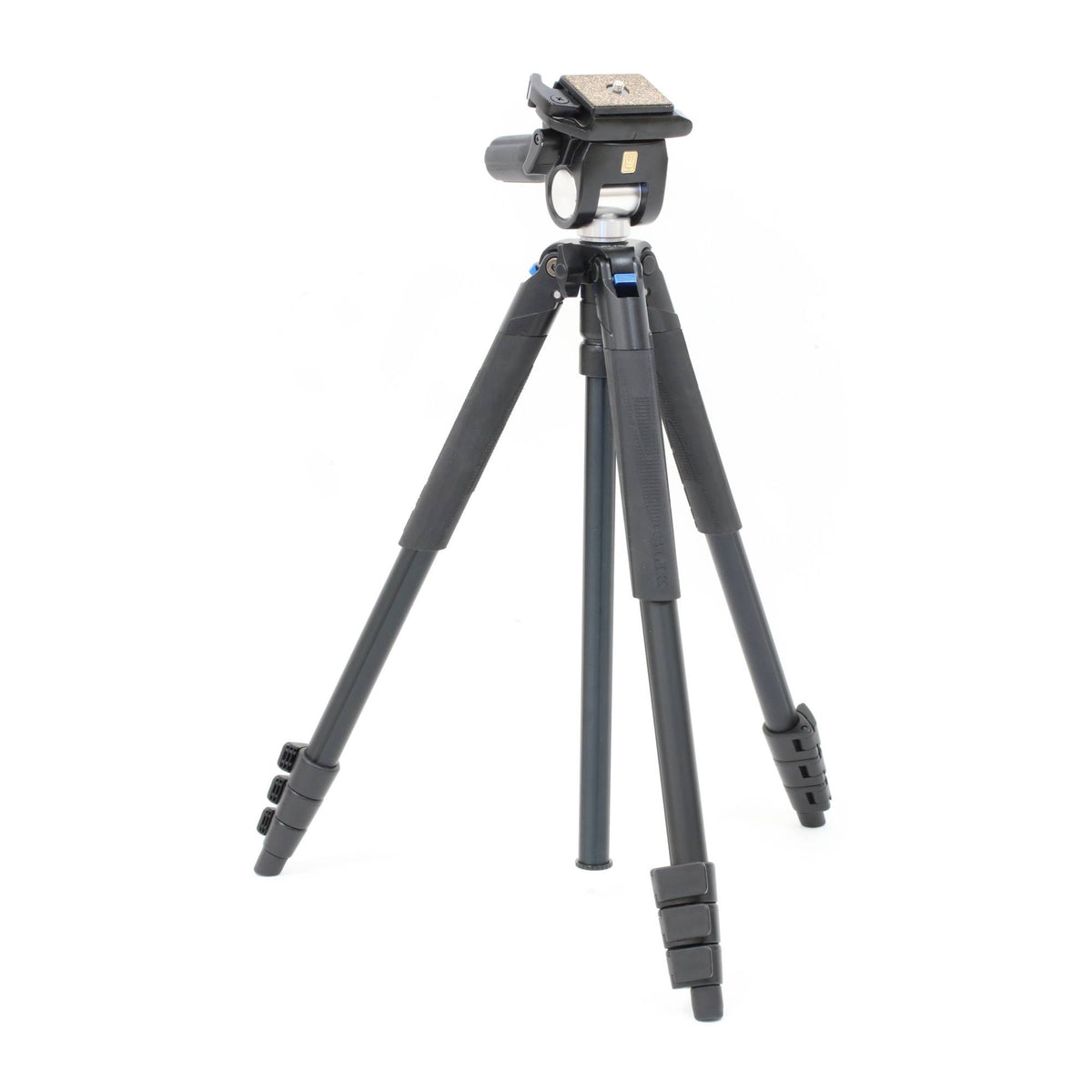 Black Travel Tripod with 2-Way Pan/Tilt Head N470198