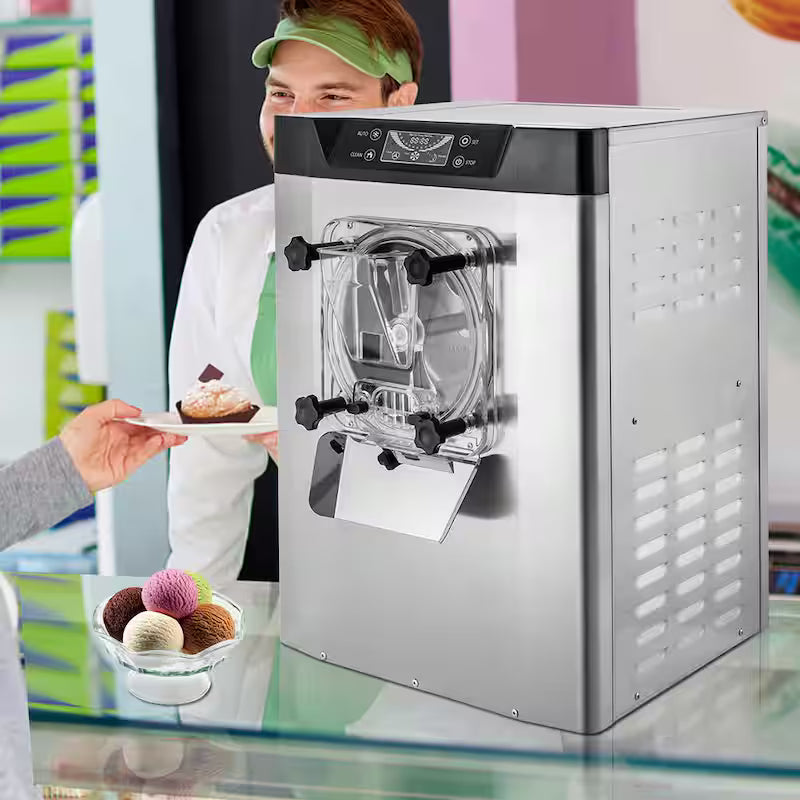 Commercial Ice Cream Machine 1400-Watt Hard Serve Ice Cream Maker I4118