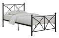 Full Platform Bed Black C524